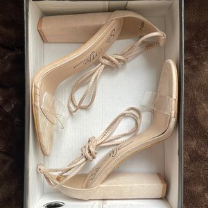 Nude Heels from FashionNova SIZE 8